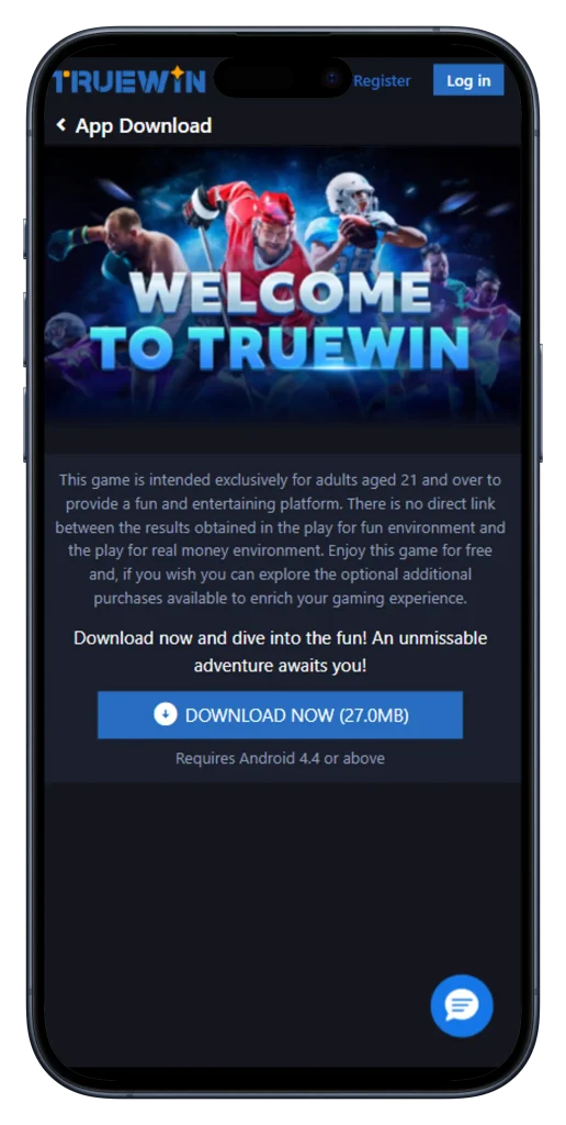 TrueWin Android app download