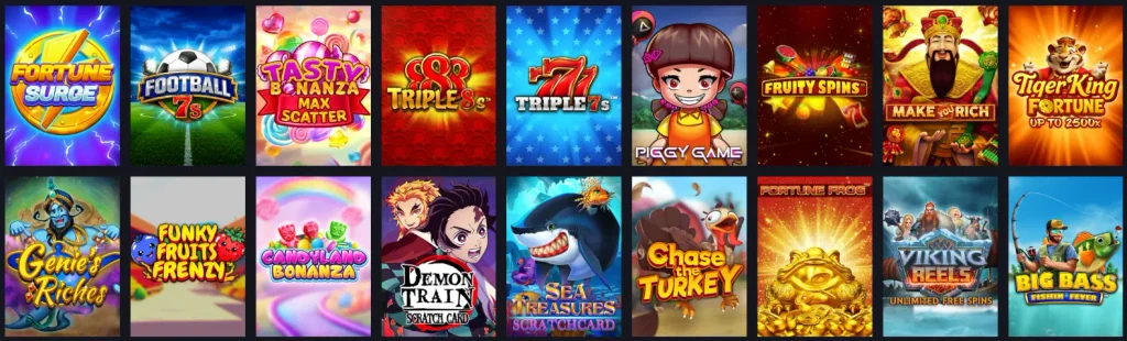 TrueWin slots and reel games